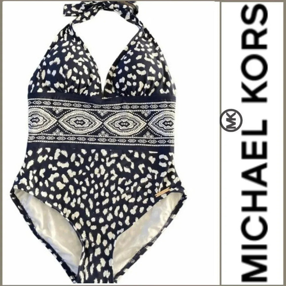 Michael Kors Other - Michael Kors Navy White Print Cruise 8